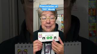 Pronunciation of quotOOquot Words phonics esl speakenglish languagelearning oo fluency [upl. by Innor]