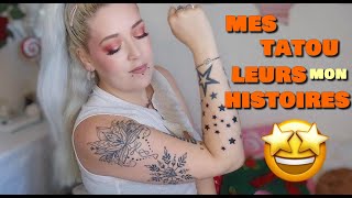 Mes tatouages leursmon histoires point piercing [upl. by Atiugal]