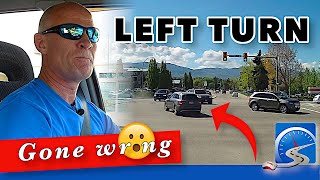 I Passed My DRIVING TEST by Mastering Left Turns in 1 Week [upl. by Grogan]