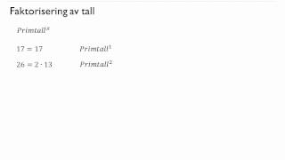 Matematikk S1  5  Brøk og faktorisering [upl. by Alica]