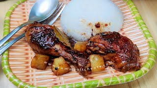 Chicken Adobo with Pineapple  Pasarapin pa natin ang Adobong Manok [upl. by Paolo]