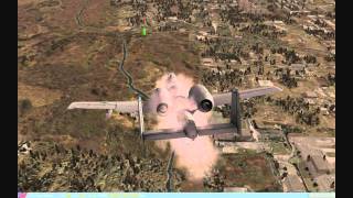 DCS A10C Warthog  GAU8 Avenger sound [upl. by Ayote]