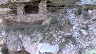 Sinagua Cliff Dwelling near Lower Tapco RAP Clarkdale AZ 32314 [upl. by Howund926]