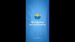 TRT Injection Dos amp Donts [upl. by Bush]