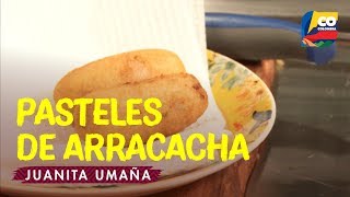 ¿Cómo hacer pasteles de arracacha  Gastronomía Colombia en un 20 de Julio [upl. by Ydoow312]