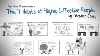 THE 7 HABITS OF HIGHLY EFFECTIVE PEOPLE BY STEPHEN COVEY  ANIMATED BOOK SUMMARY [upl. by Eneres]