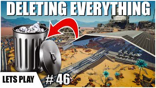 DELETING Everything  Rebuilding The starter Factory  Satisfactory Lets Play Ep46 [upl. by Nothgiel]