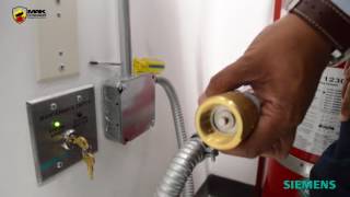 Panel CerberusTM PRO y sistema de supresión Sinorix MAK Extinguisher de México [upl. by Asilej176]