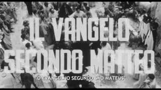 Trailer O Evangelho Segundo São Mateus de Pier Paolo Pasolini Bluray [upl. by Nalo]