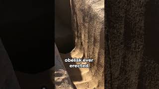 6 Facts About The Unfinished Obelisk shorts [upl. by Nishom]