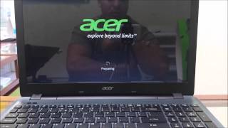 How to ║ Restore Reset a Acer Aspire E 15 to Factory Settings ║ Windows 8 [upl. by Adarbil]