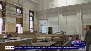 Huntingdon County courthouse seeing 4 million renovations [upl. by Ahsrop434]