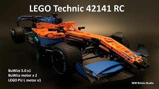 Pushing the Limits Testing the Motorized LEGO Technic 42141 McLaren F1 with BuWizz motors [upl. by Tnomel]