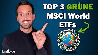 Grüne MSCI World ETFs Besser als das Original [upl. by Lamak]