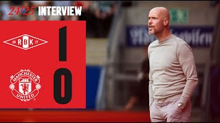 Erik Reacts To First PreSeason Game 🗣️ Rosenborg 10 Man Utd [upl. by Attelrac]