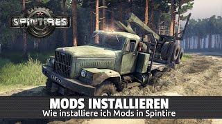 » SPINTIRES «  Mods installieren Deutsch [upl. by Kerianne975]