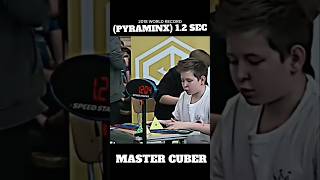 Cube pyraminx solve 120 seconds world record viral shorts1KCreator [upl. by Keisling]