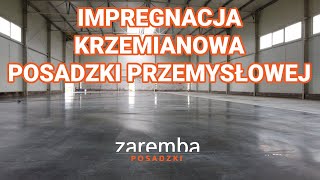 Impregnacja betonowej posadzki przemysłowej  Silicol Fresh Concrete [upl. by Sophey715]