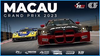 RaceRoom Ranked Event  GP Macau 2023 [upl. by Natsirc]