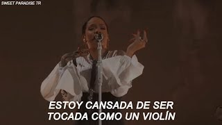 Rihanna  Love On The Brain live traducida  sub español [upl. by Atteirneh]