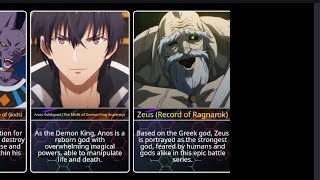 Most Powerful Gods from Each Anime [upl. by Mariande]