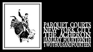 Parquet Courts  The Acheron 2014 Full Show [upl. by Nonnel]