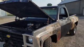 Stripping C10 doors bare for paint how to remove doors handles and lock cylinders [upl. by Adiaj280]