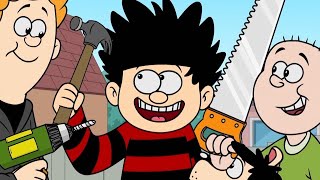 Homemade Waterslide  Dennis the Menace and Gnasher  Full Episode Compilation  S04 E4244  Beano [upl. by Goodard]