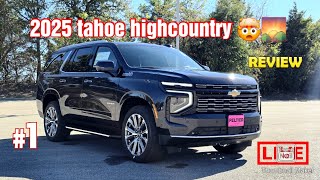 2025 Chevy Tahoe Highcountry 🤯 [upl. by Yesnel]