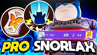 HOW TO PLAY SNORLAX AT THE HIGHEST LEVEL  1 DEFENDER SNORLAX GUIDE  POKEMON UNITE [upl. by Phemia]