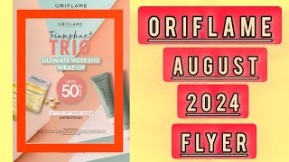 ORIFLAME AUGUST 2024 FLYER 18TH TO 19TH AUGUST OMEGA 3 50 OFF URBAN GUARD 3D  OPTIMALS BOOSTER [upl. by Nylegna]