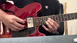 MuseHysteria guitar solo cover [upl. by Enerual]