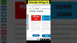 Income Tax Calculation with FinCalC Tax Calculator fincalc [upl. by Jedd]