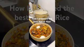 This Native Rice is so delicious and my family loves it 💃💃 I tried out a new method [upl. by Duff]