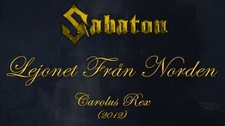 Sabaton  Lejonet Från Norden Lyrics Svenska amp English [upl. by Bonni447]