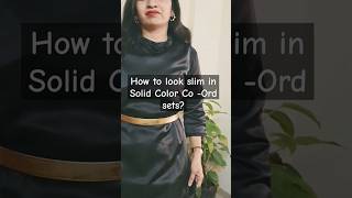 Silk solid color co ord sets fashion lavanyascloset daljitdoshanj trending [upl. by Stouffer52]