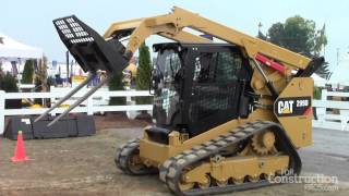 New Cat D Series Skid Steer Auto Loader Functions [upl. by Asenev]