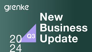 grenke AG New business update Q3 2024 [upl. by Feld]