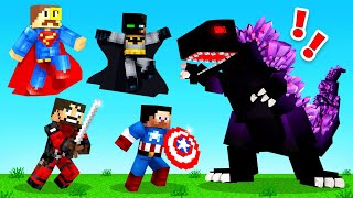 FIGHTING Crazy Craft BOSSES Minecraft [upl. by Htnnek]