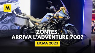 Zontes tutte le novità a EICMA 2023 ENGLISH SUB [upl. by Deyas692]