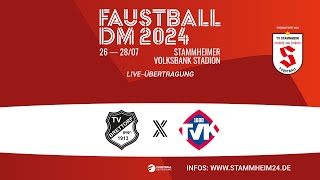 FAUSTBALL DM 2024  Viertelfinale 2 TV Brettorf  TV 1880 Käfertal [upl. by Oiracam]