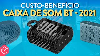 qual a MELHOR CAIXA DE SOM BLUETOOTH custo benefício  7 opções boas e baratas 20212022 [upl. by Dailey]