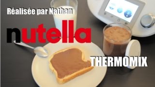 La recette facile du Nutella avec le Thermomix pour les enfants TM5 [upl. by Siekram]