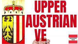 7 Upper Austrian Verbs [upl. by Adnilym]