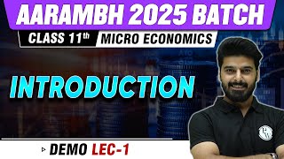 Introduction Micro Economics  Economics class 11th Commerce [upl. by Venus]