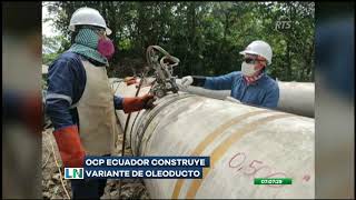 La OCP Ecuador construye una variante de oleoducto [upl. by Shelly]