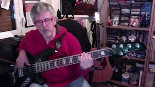 Senza una donna by Zucchero personal bass cover by Rino Conteduca with Mayones Jabba classic 5 [upl. by Nostrebor644]