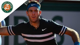 Juan Martin Del Potro vs Albert RamosVinolas  Round 3 Highlights I RolandGarros 2018 [upl. by Iak]