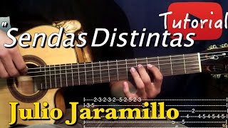 Sendas Distintas  Julio Jaramillo TutorialCover Guitarra [upl. by Warde]