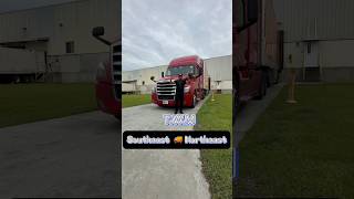 TRAVEL WITH ME FROM SOUTHEAST 🚚 NORTHEAST GEORGIA TO PENNSYLVANIA 😮‍💨 truck explore shorts [upl. by Atteirneh622]